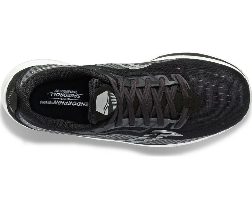 Women's Saucony Endorphin Speed 2 Running Shoes Black / Grey | Singapore 122KORI